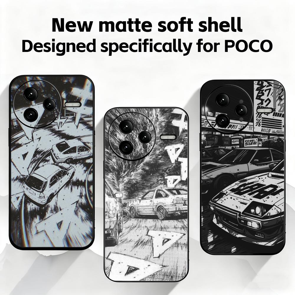 Xiaomi Poco X6 - เคสโทรศัพท์ Initial D สำหรับ Xiaomi POCO