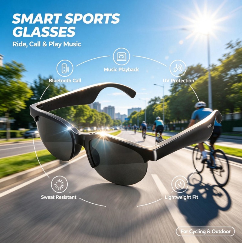 แว่นตาอัจฉริยะ รองรับการโทรผ่า - Smart Glasses Lens บทวิจารณ์และราคา