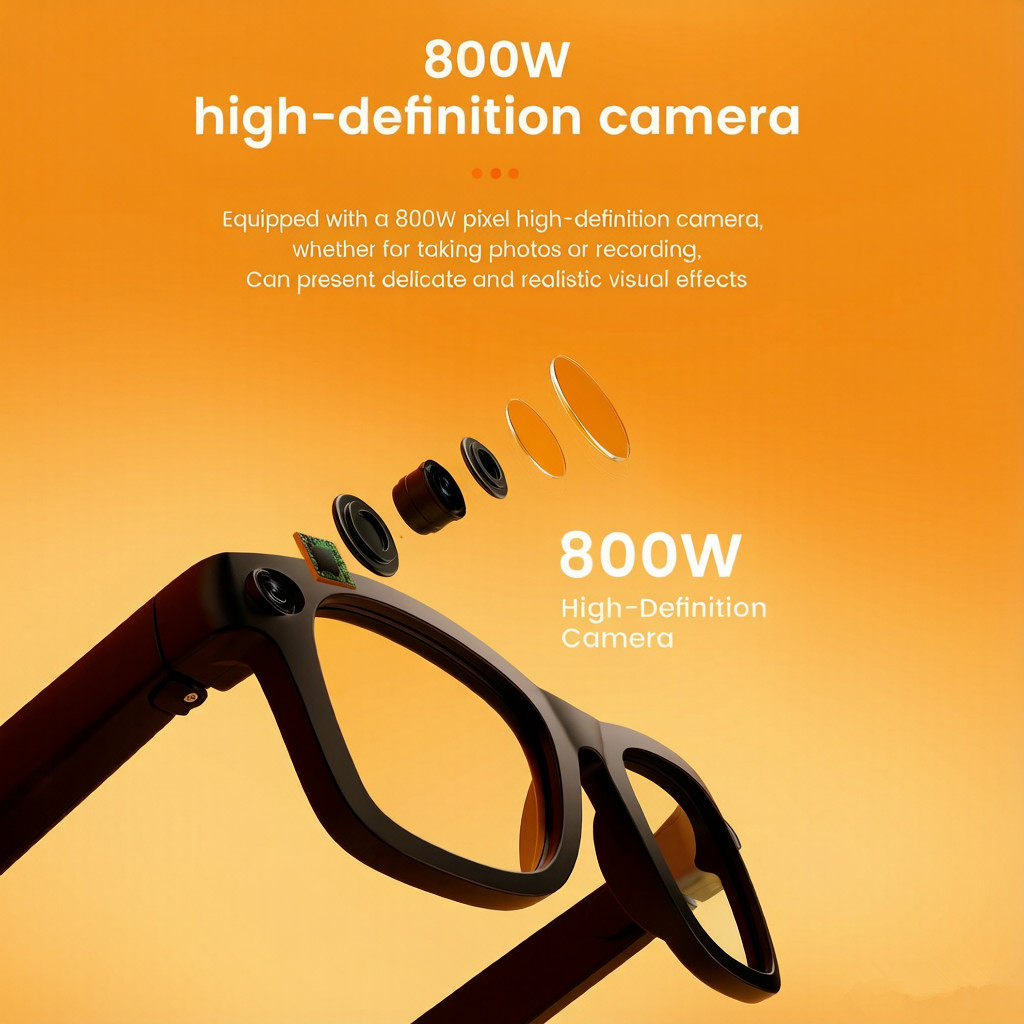 แว่นตาอัจฉริยะ AI รุ่นใหม่ 800 - Smart Glasses Lens บทวิจารณ์และราคา