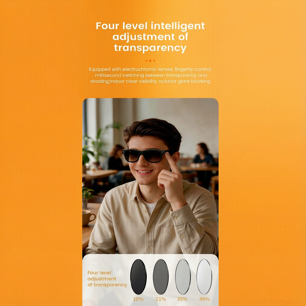 แว่นตาอัจฉริยะ AI รุ่นใหม่ 800 - Smart Glasses Lens บทวิจารณ์และราคา
