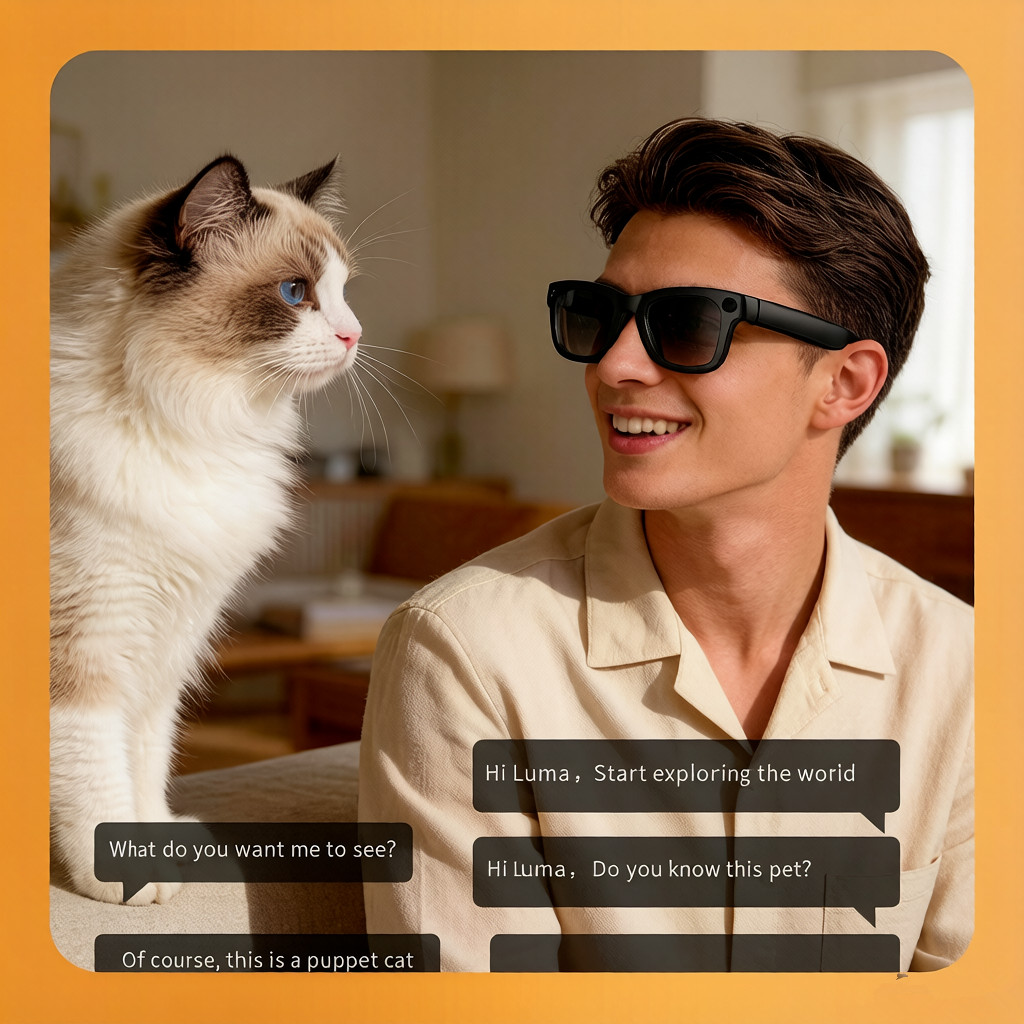 แว่นตาอัจฉริยะ AI รุ่นใหม่ 800 - Smart Glasses Lens บทวิจารณ์และราคา