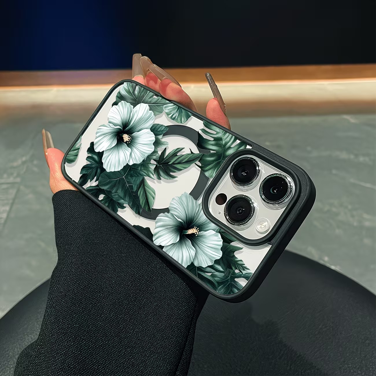 เคสโทรศัพท์ลายดอกไม้สีเขียวสำห - Apple Iphone 16 บทวิจารณ์และราคา